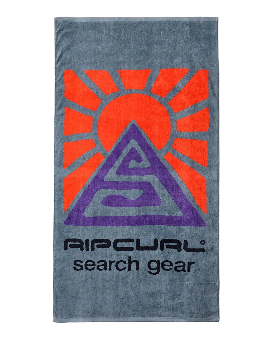 Sunstash Beach Towel Chrome