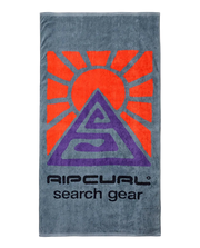 Sunstash Beach Towel Chrome