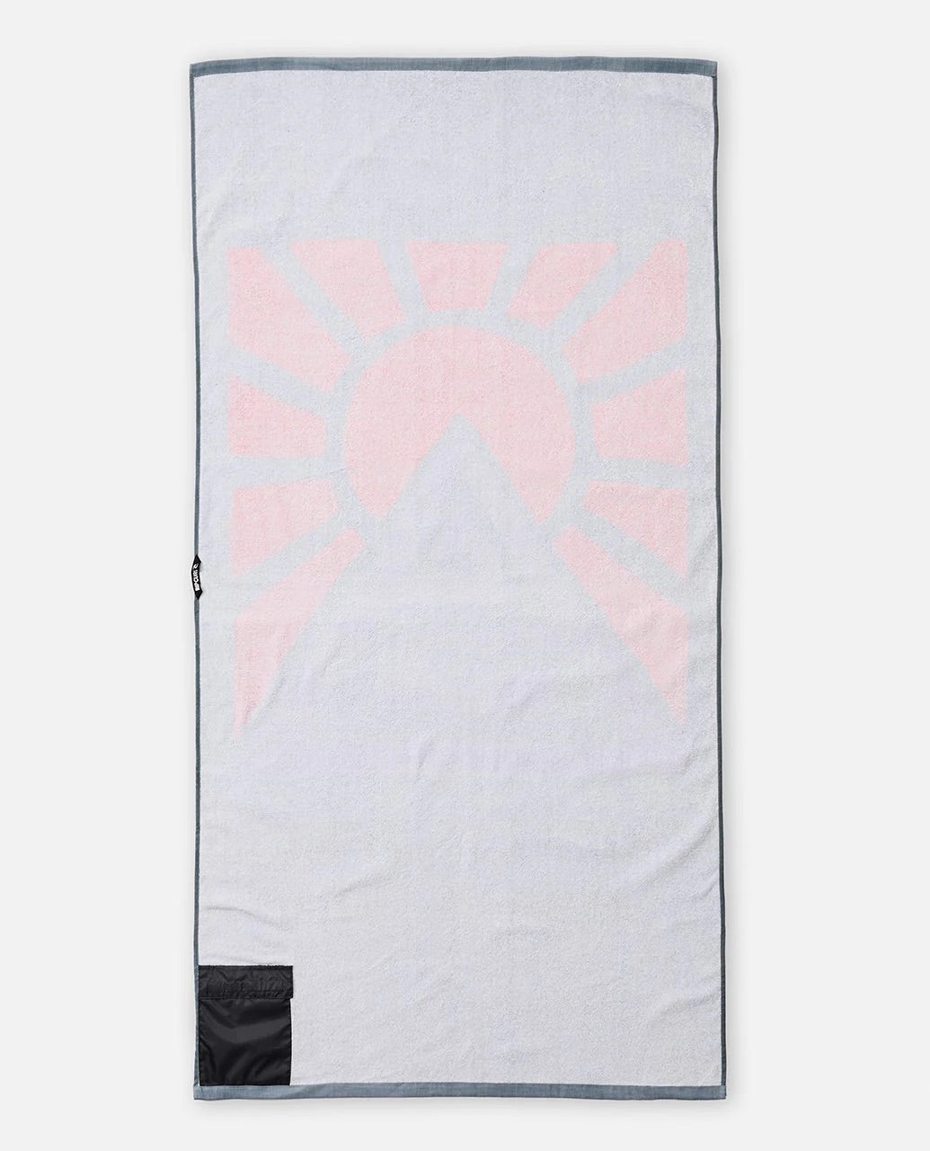 Sunstash Beach Towel Chrome