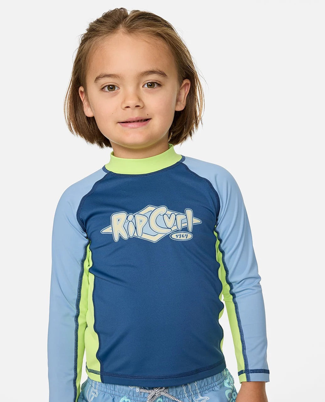 Ride The Wave UPF Long Sleeve Boy Rash vest