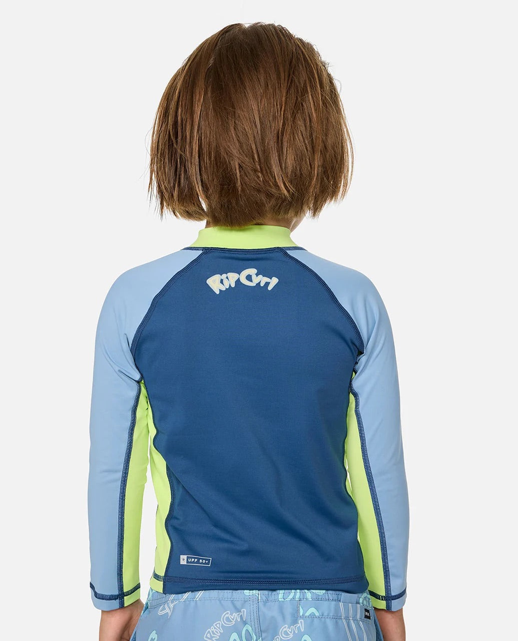 Ride The Wave UPF Long Sleeve Boy Rash vest