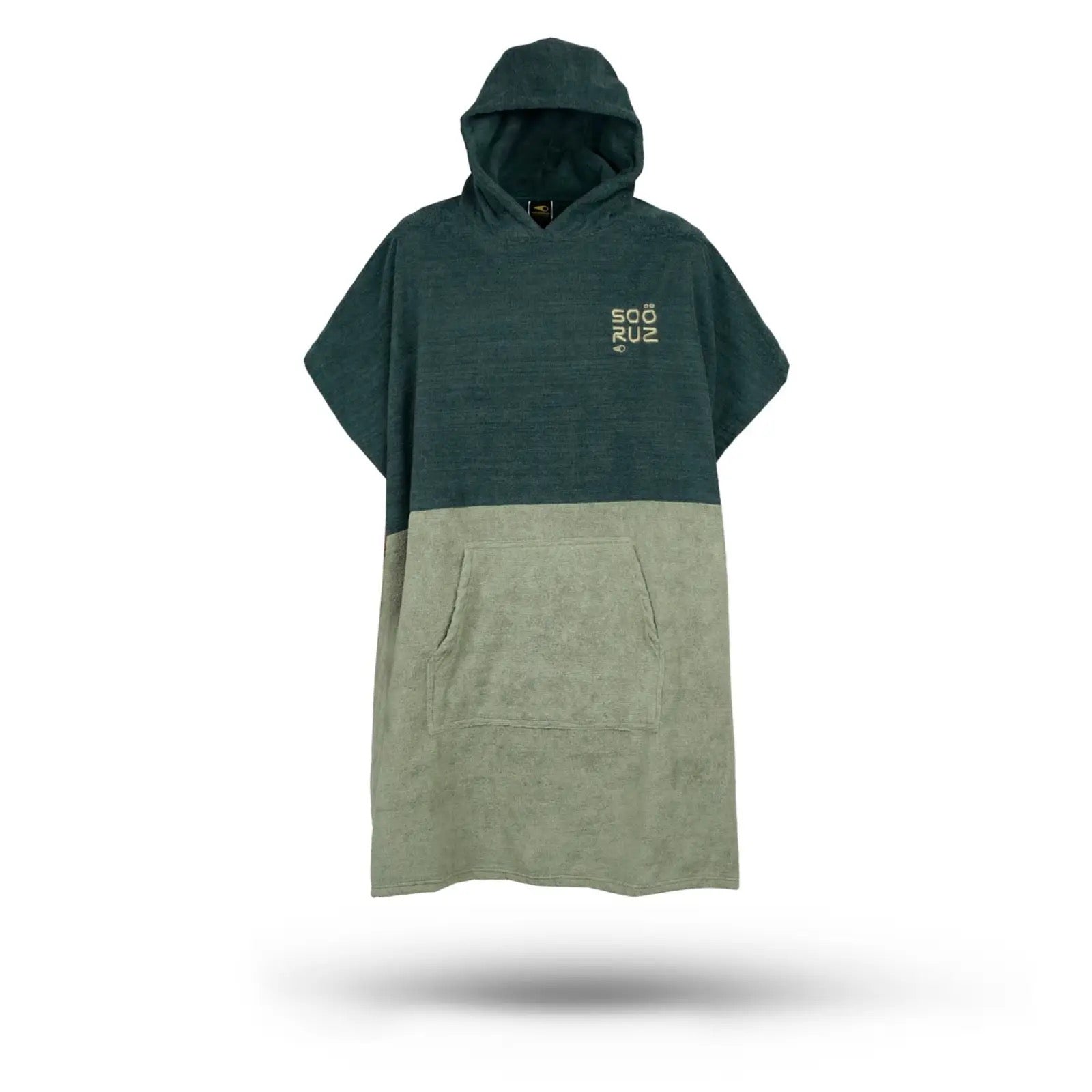 Poncho LAUREL COTTON GREEN