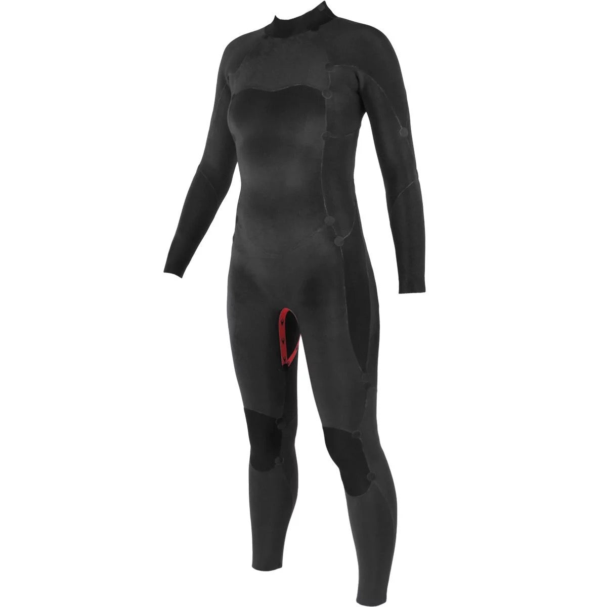 FLY+  ORGANIC OYSTERPRENE BACK ZIP SURF WETSUIT 4/3