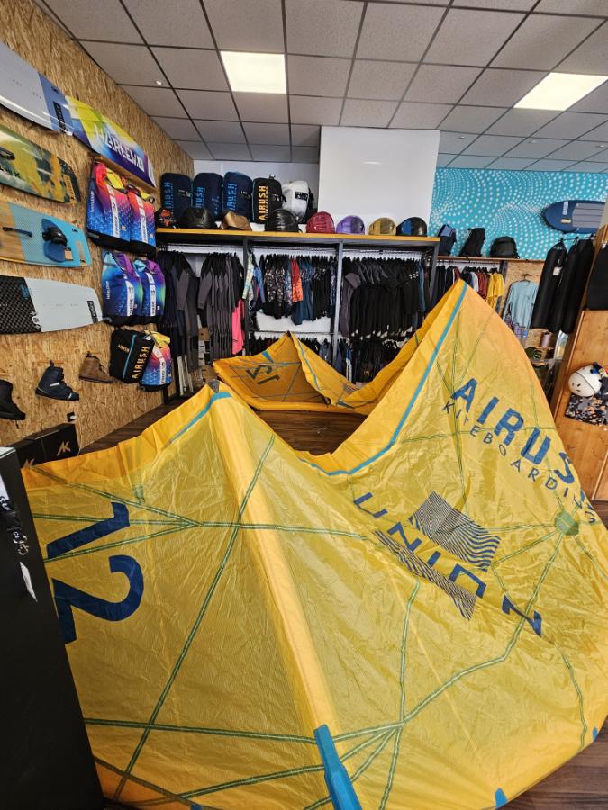Airush Union v6 12m yellow - USED