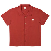 Πουκάμισο M Shirt Linen SS CARLO RED