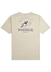 Sunset Wave Tee, Bone