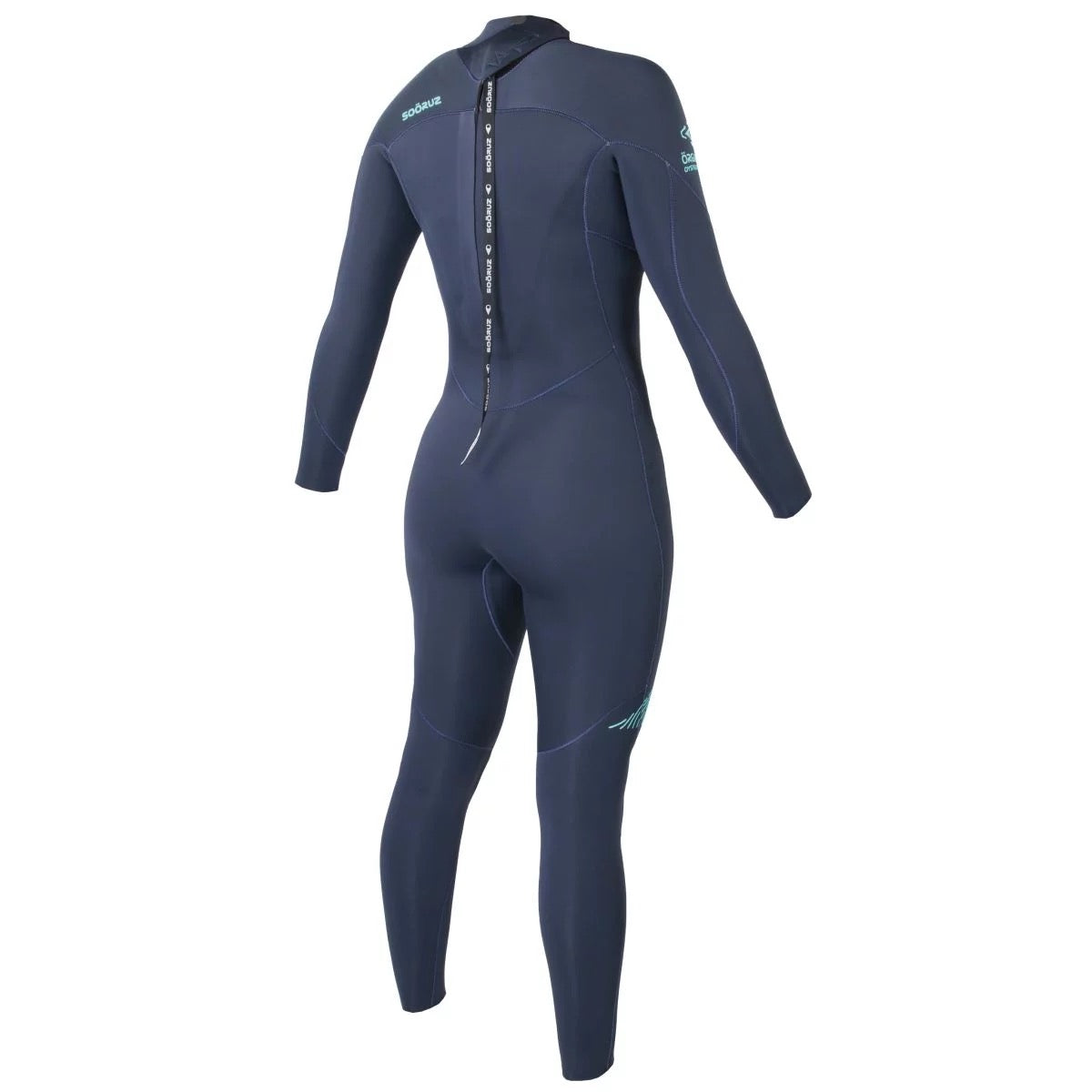FLY+  ORGANIC OYSTERPRENE BACK ZIP SURF WETSUIT 4/3