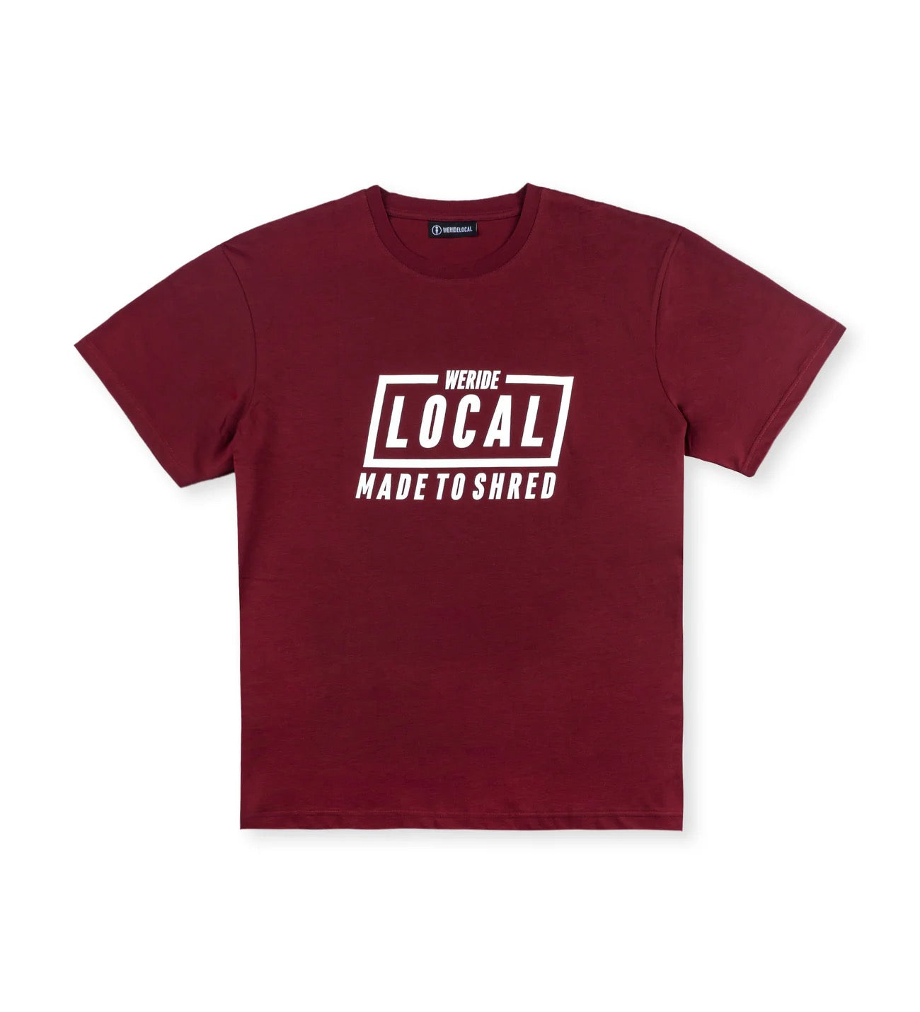 Κοντομάνικο MISSION BURGUNDY TEE