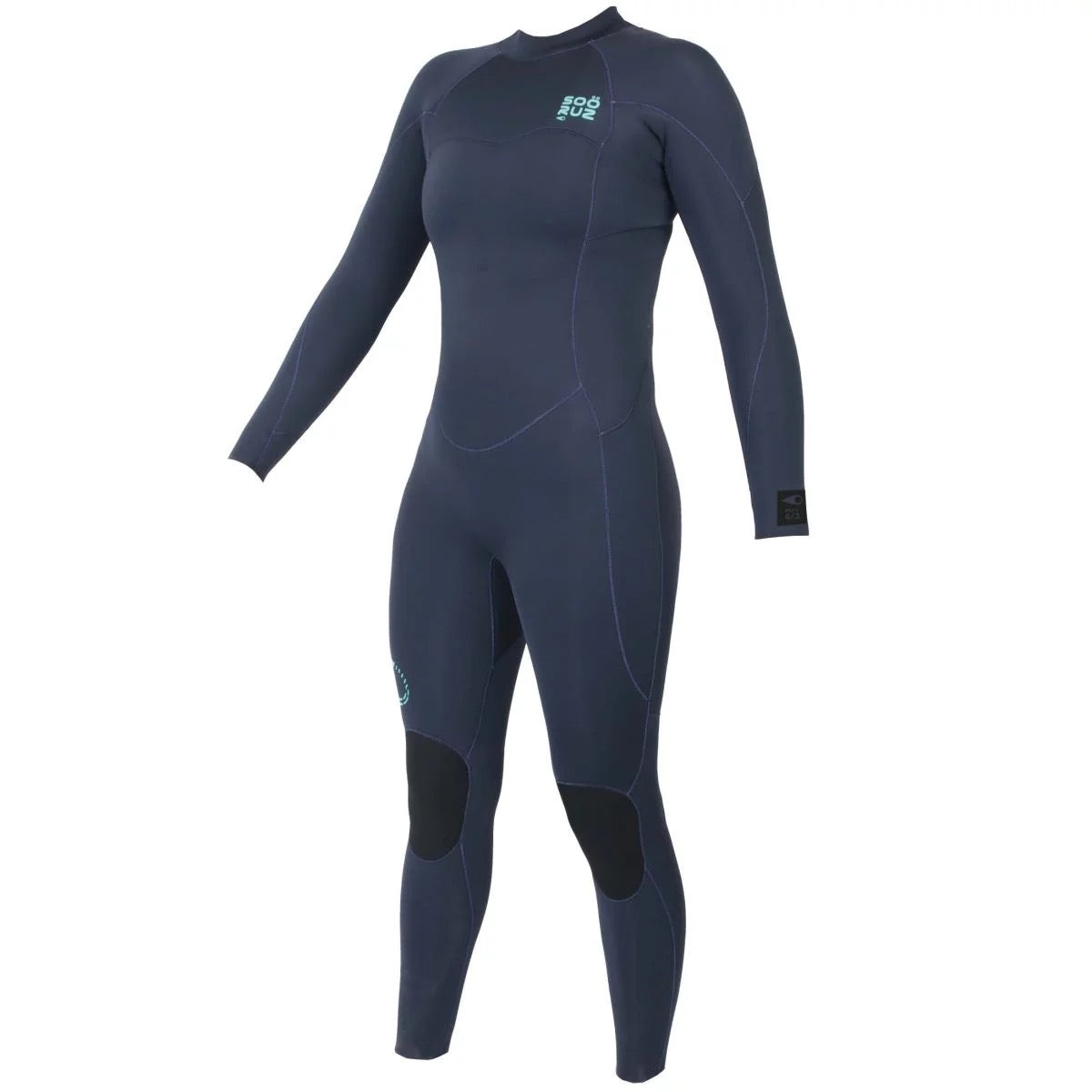 FLY+  ORGANIC OYSTERPRENE BACK ZIP SURF WETSUIT 4/3