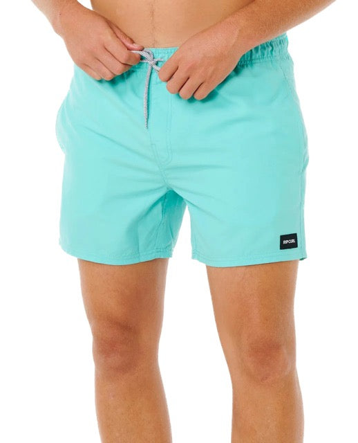 Offset Volley 15" Boardshort Aqua
