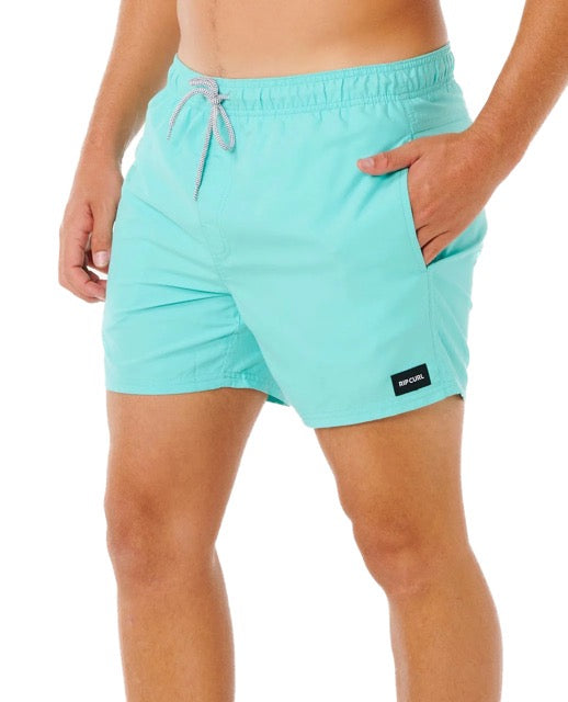 Offset Volley 15" Boardshort Aqua