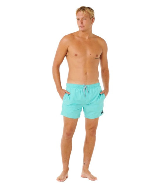 Offset Volley 15" Boardshort Aqua