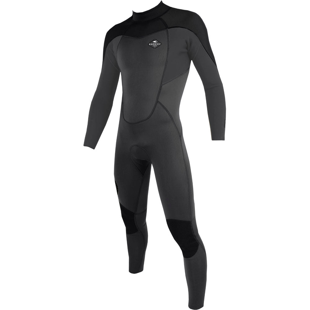FLY - ORGANIC OYSTERPRENE Back Zip 3/2mm Grey