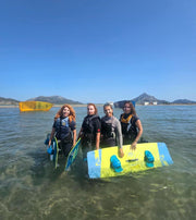 Kitesurfing in greece Nefpaktops Group_lessons