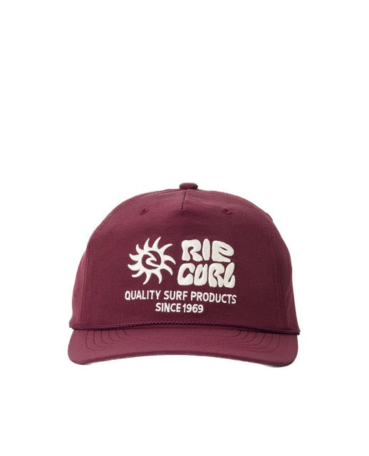 Pacific Rinse Flexfit Snapback Cap Burgundy