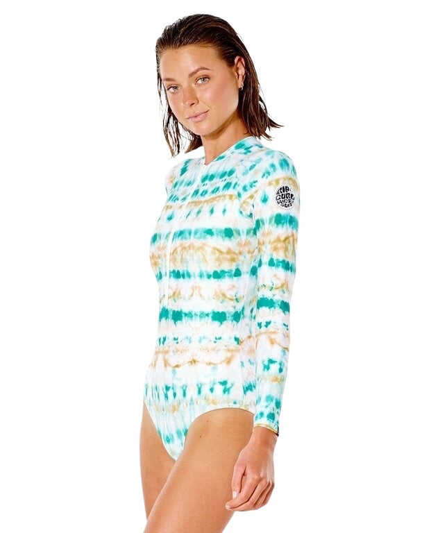 SUMMER BREEZE LS SURFSUIT LIGHT AQUA