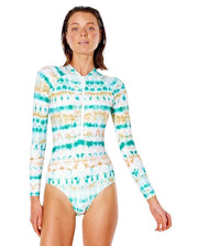 SUMMER BREEZE LS SURFSUIT LIGHT AQUA
