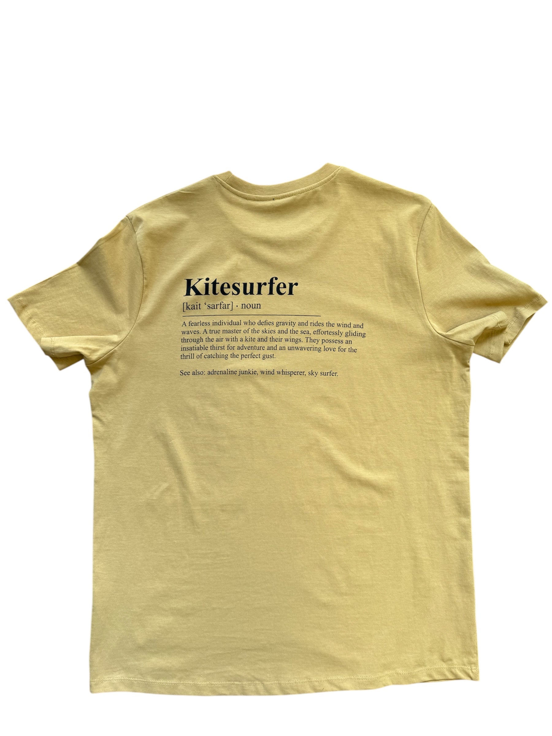 KITESURFER ORGANIC TEE BUTTER