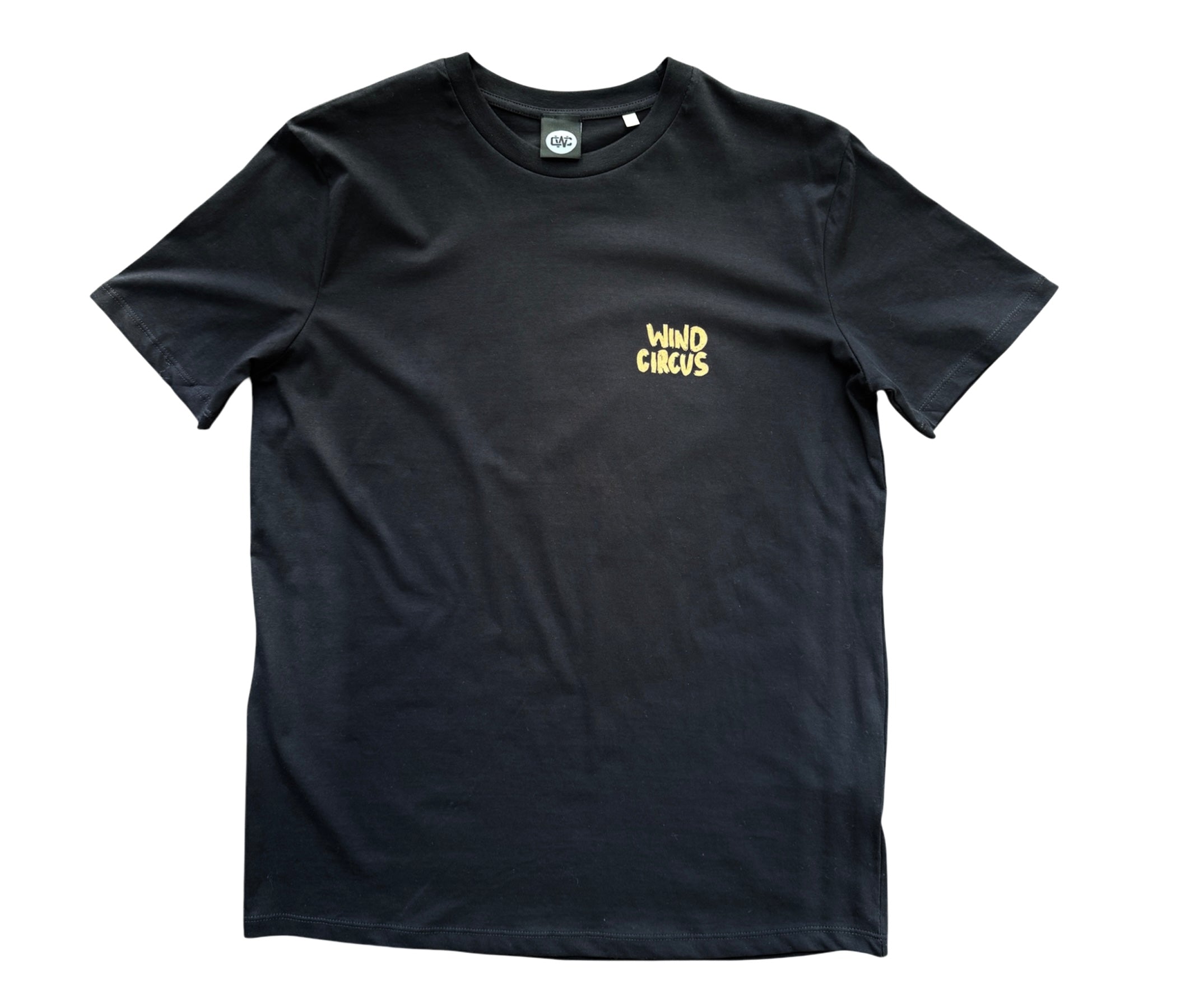 KITESURFER ORGANIC TEE BLACK