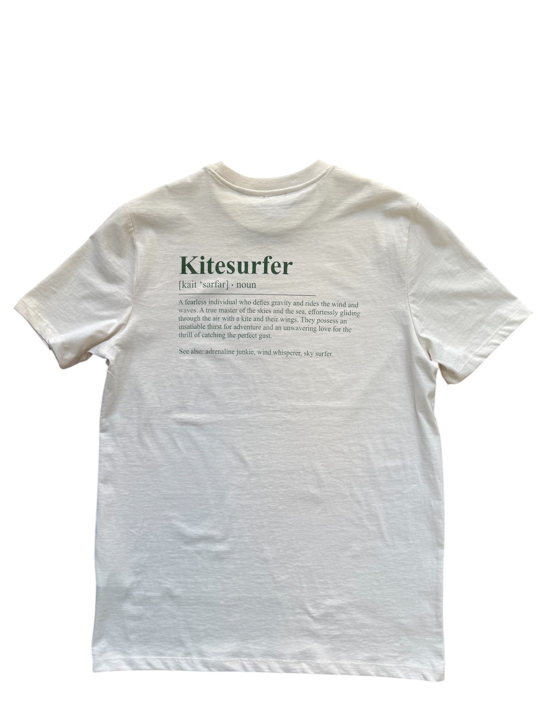KITESURFER ORGANIC TEE MILKY