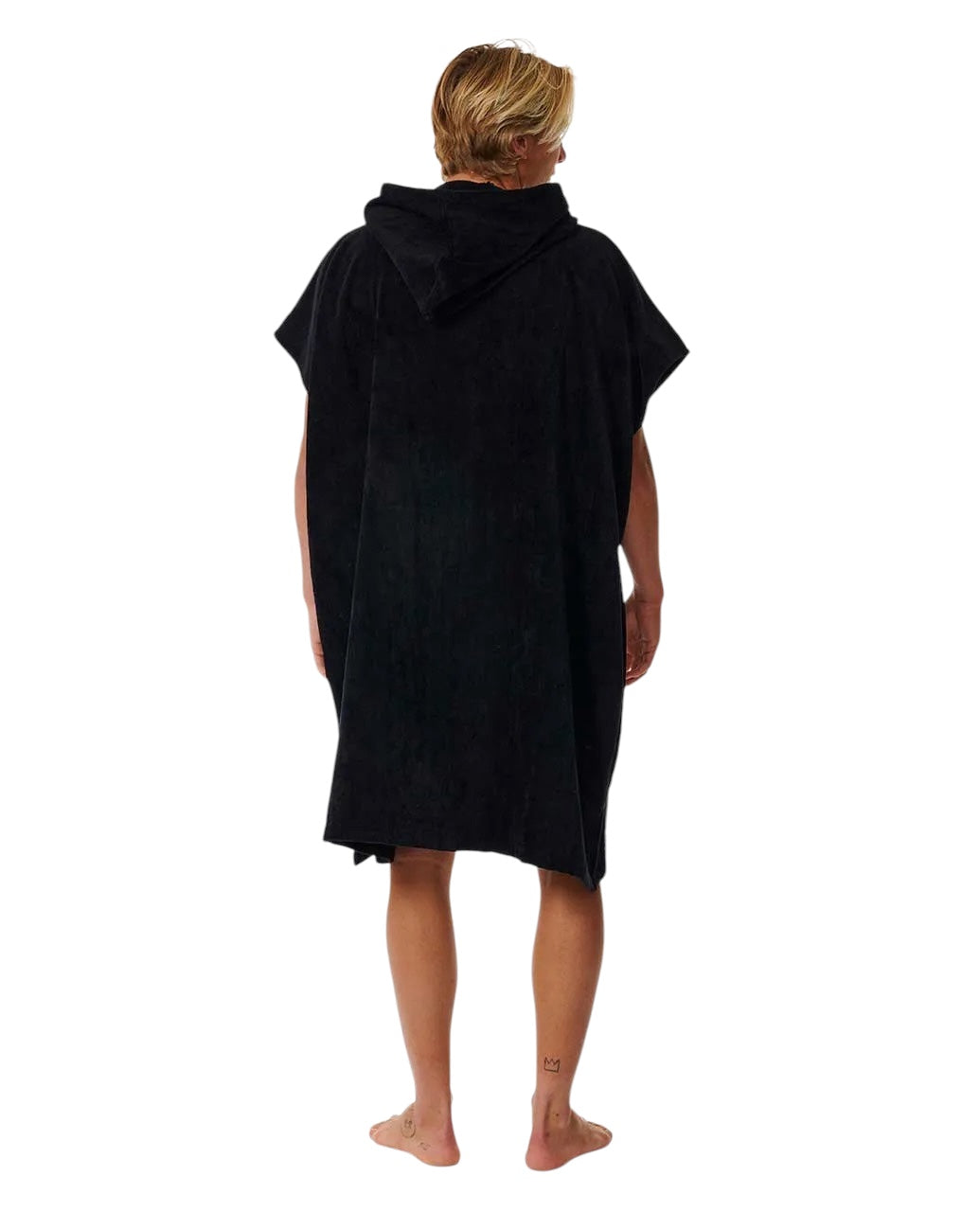 Logo hooded Poncho
