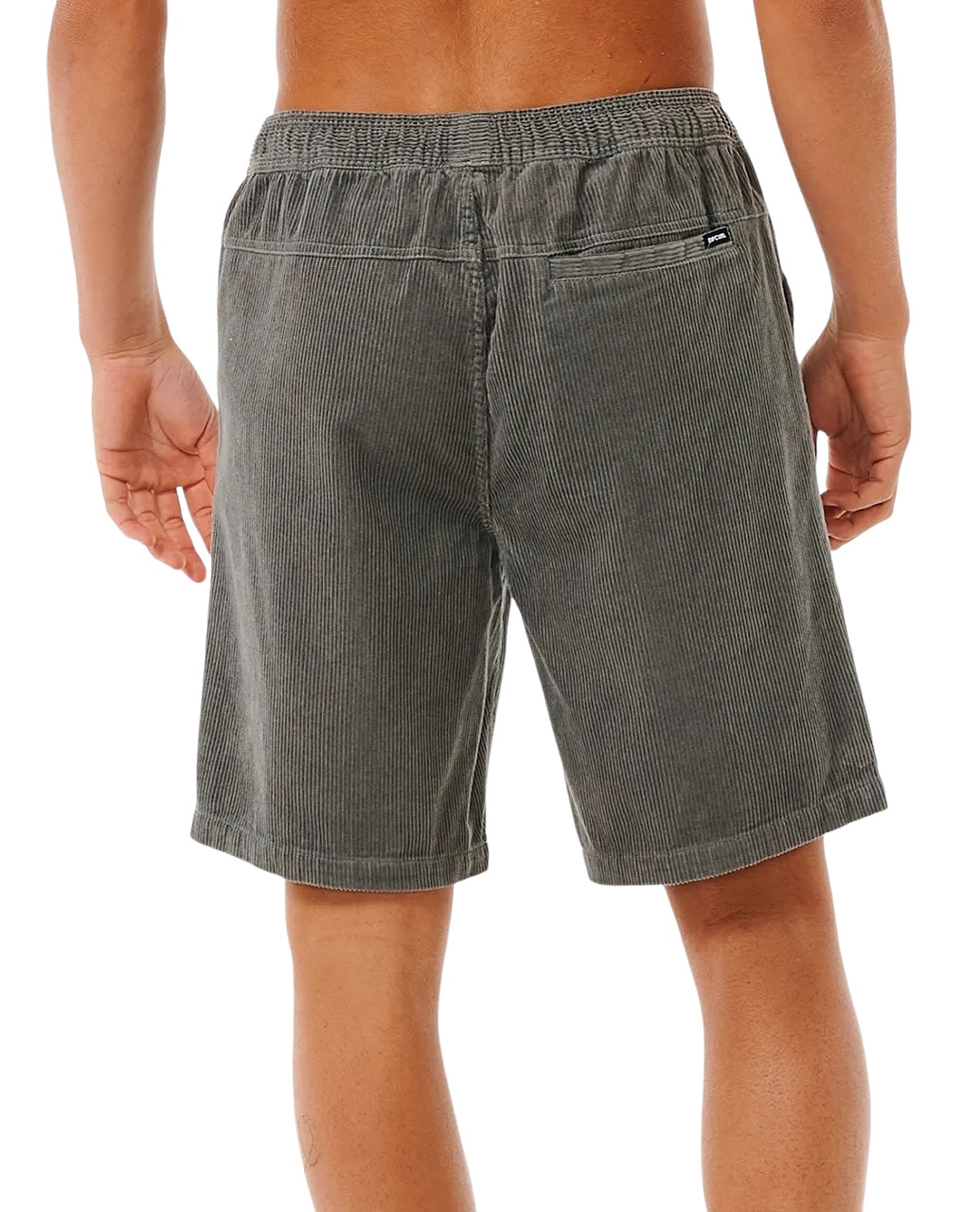 Classic Surf Cord Volley Short Charcoal Grey