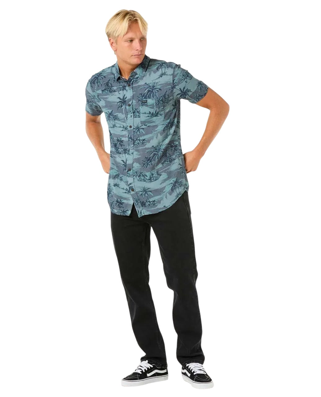 Dreamer Barrel Killa Short Sleeve Shirt Pine Night