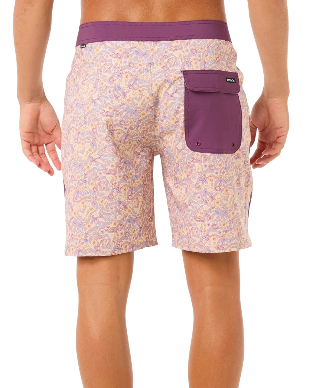 Mirage Boardshort Floral Reef Smokey Grape