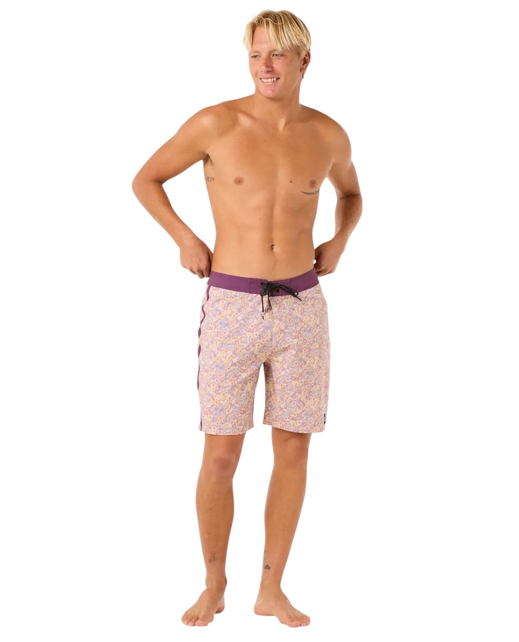 Mirage Boardshort Floral Reef Smokey Grape