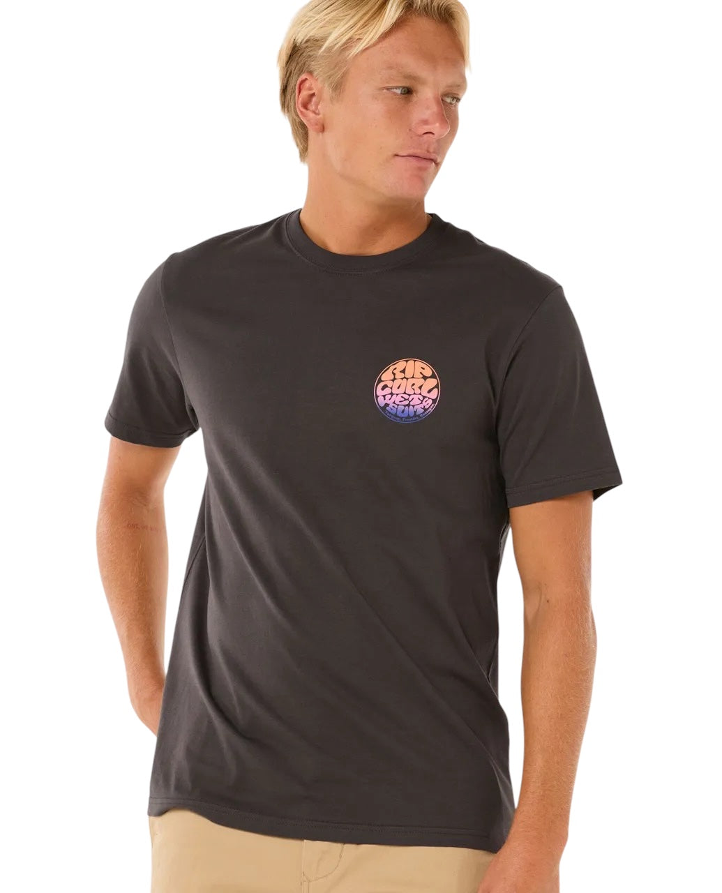 Wettie Passage Icon Tee Washed Black