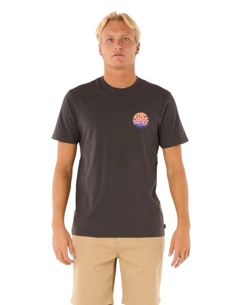 Wettie Passage Icon Tee Washed Black