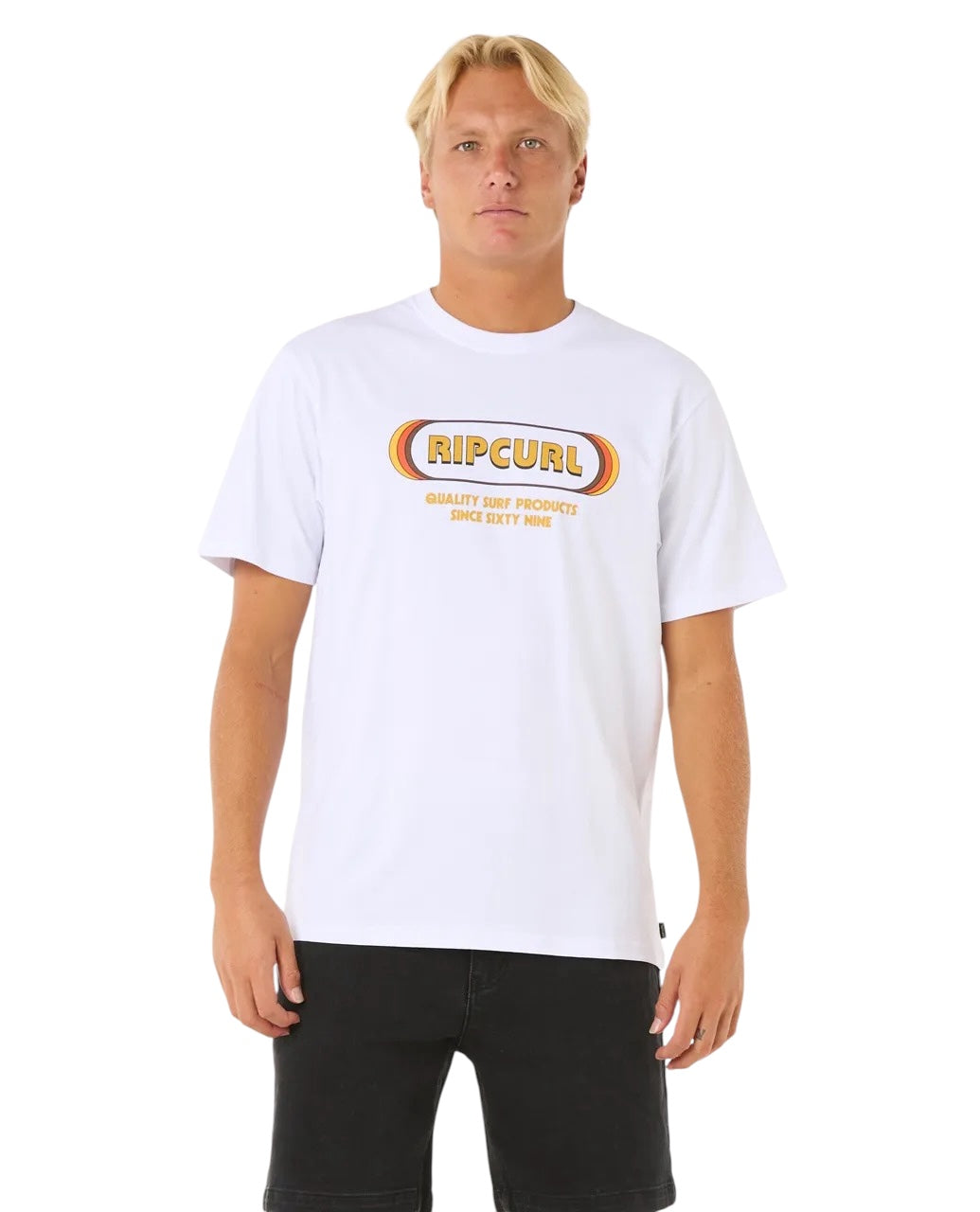 Surf Revival Yo Mumma Tee White
