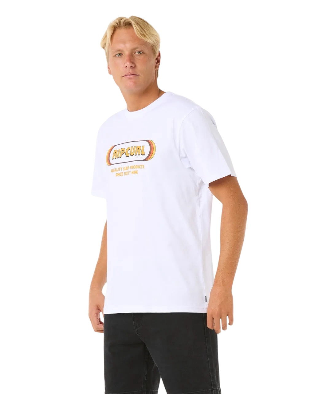 Surf Revival Yo Mumma Tee White