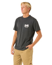 Shield Tee Washed Black