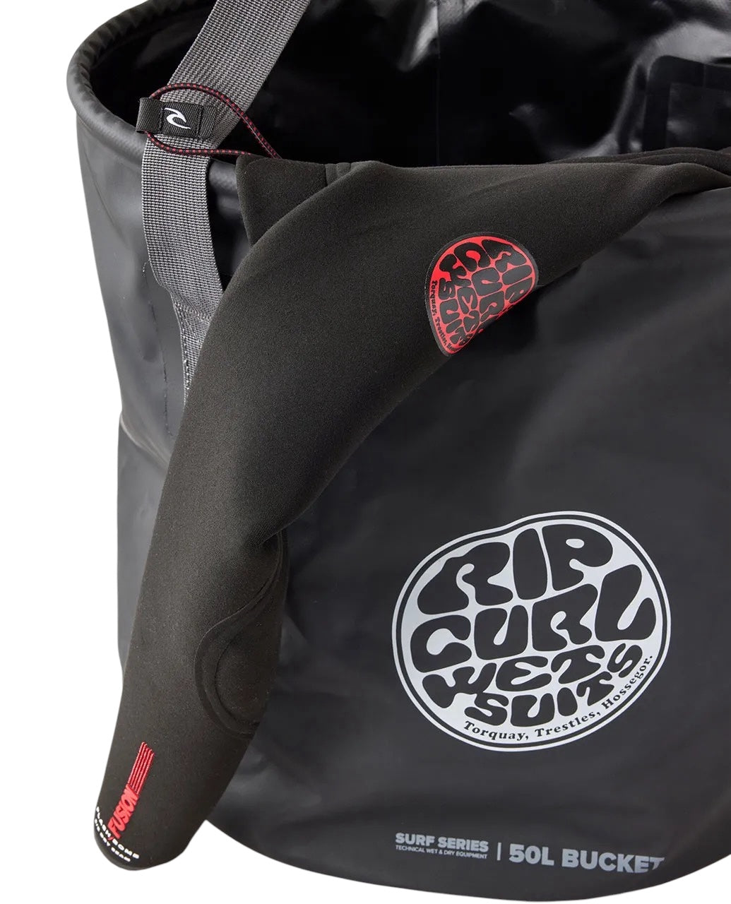 Surf Series 50L Bucket Black/Grey