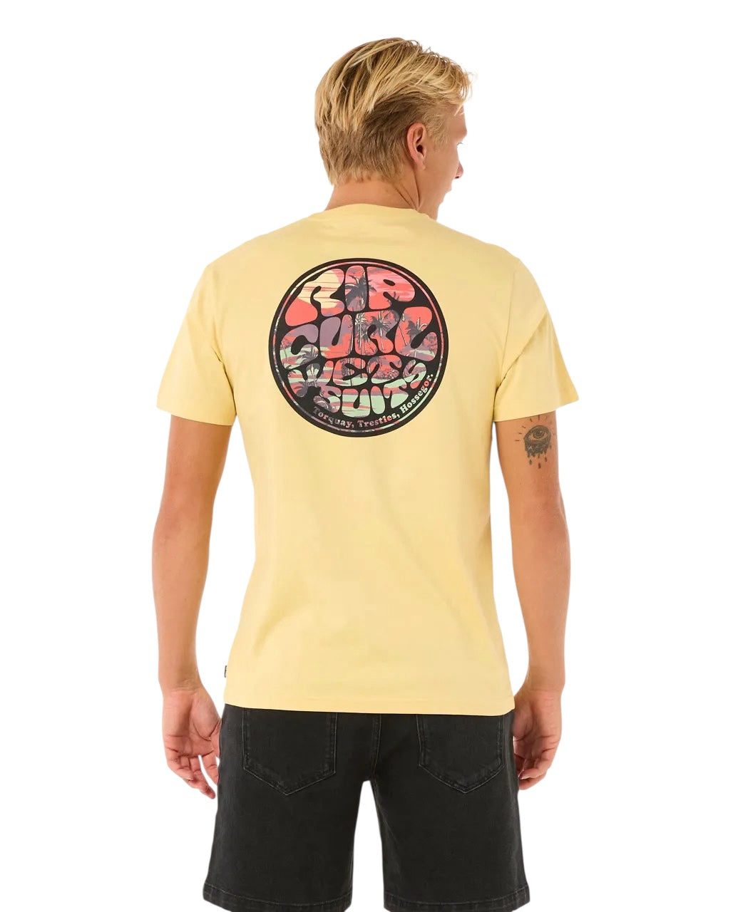 Short Sleeve Keep On Trucking Tee Straw