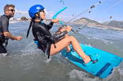 Private kitesurfing course - Nafpaktos Greece