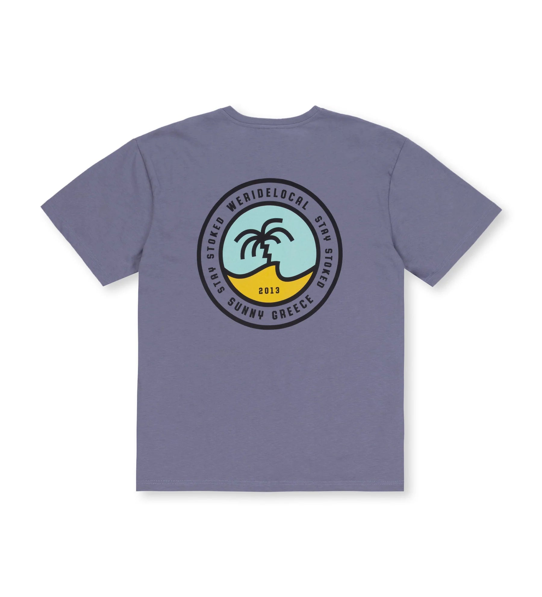Crest Silver Blue Tee