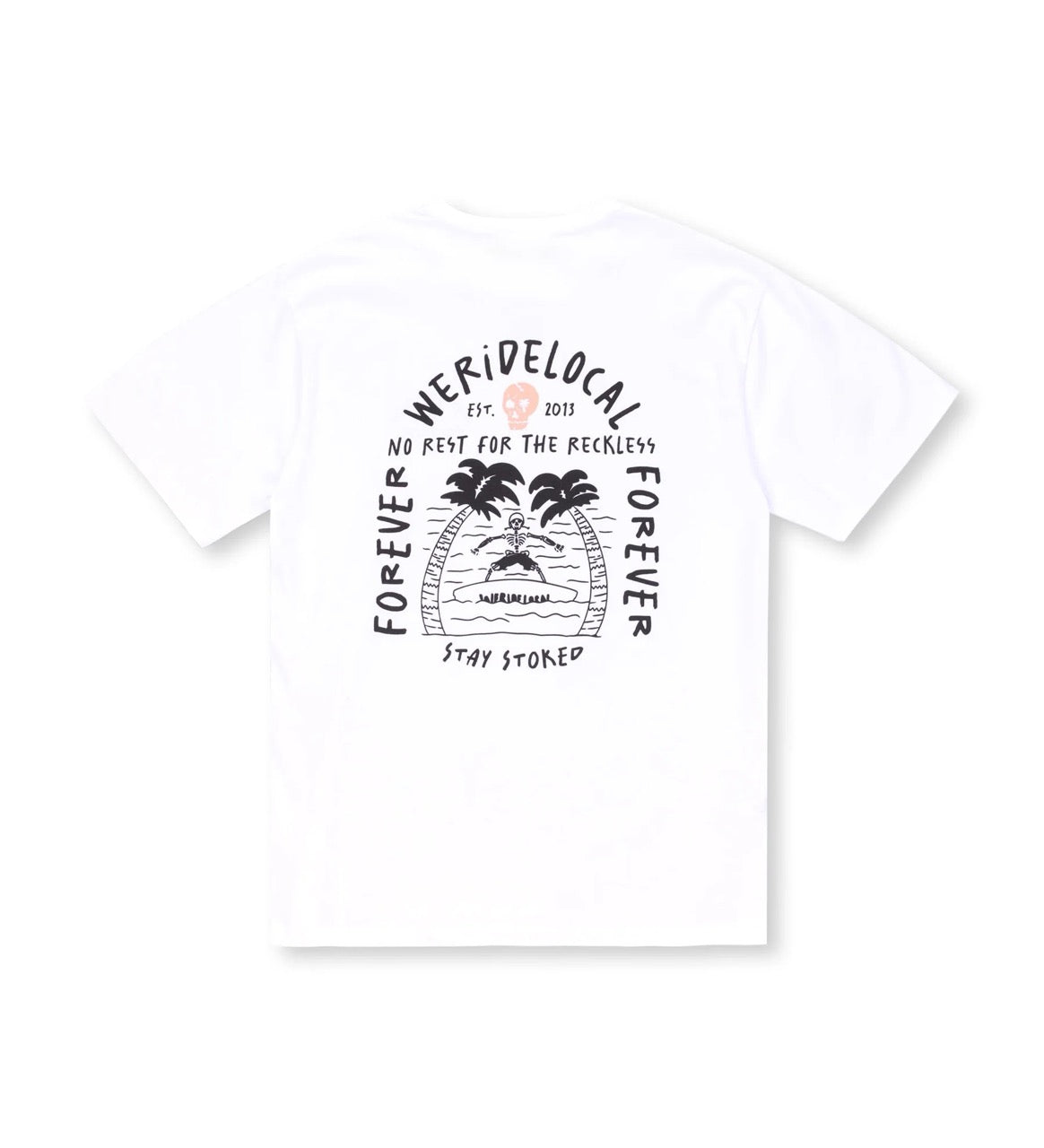 Forever White Tee