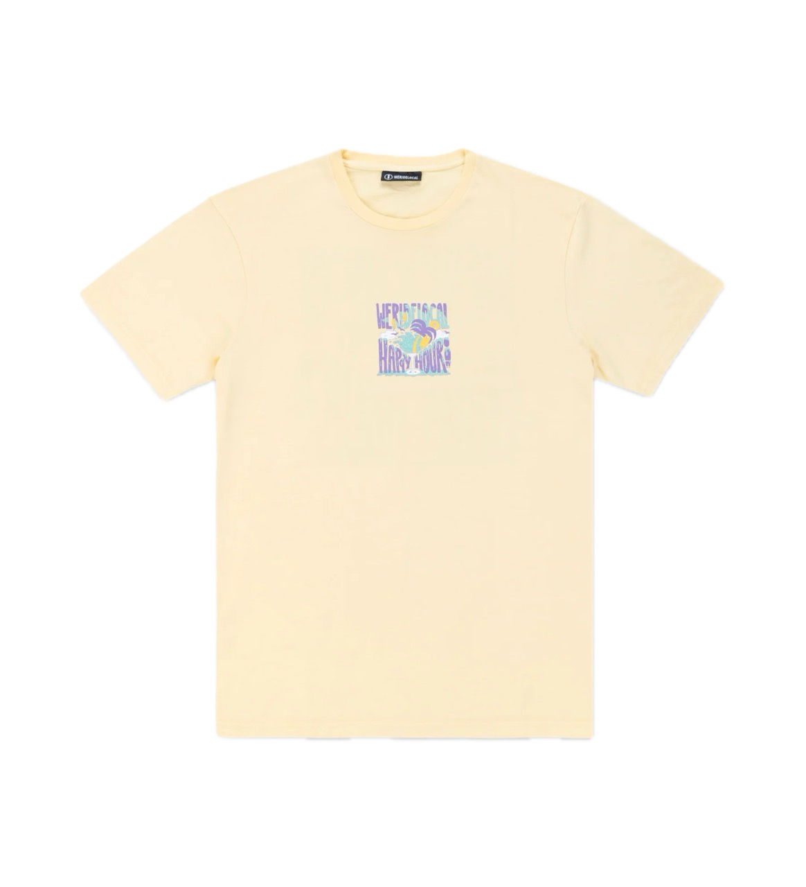 Happy Hour Faded-Apricot Tee