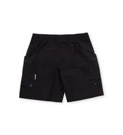 Overseas Black Hybrid Boardshorts