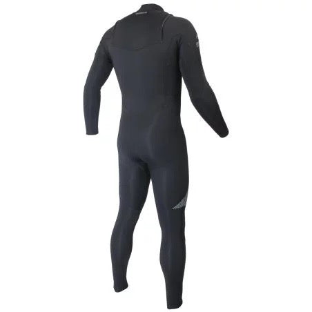 FLY+  ORGANIC OYSTERPRENE FRONT ZIP SURF WETSUIT 4/3 M
