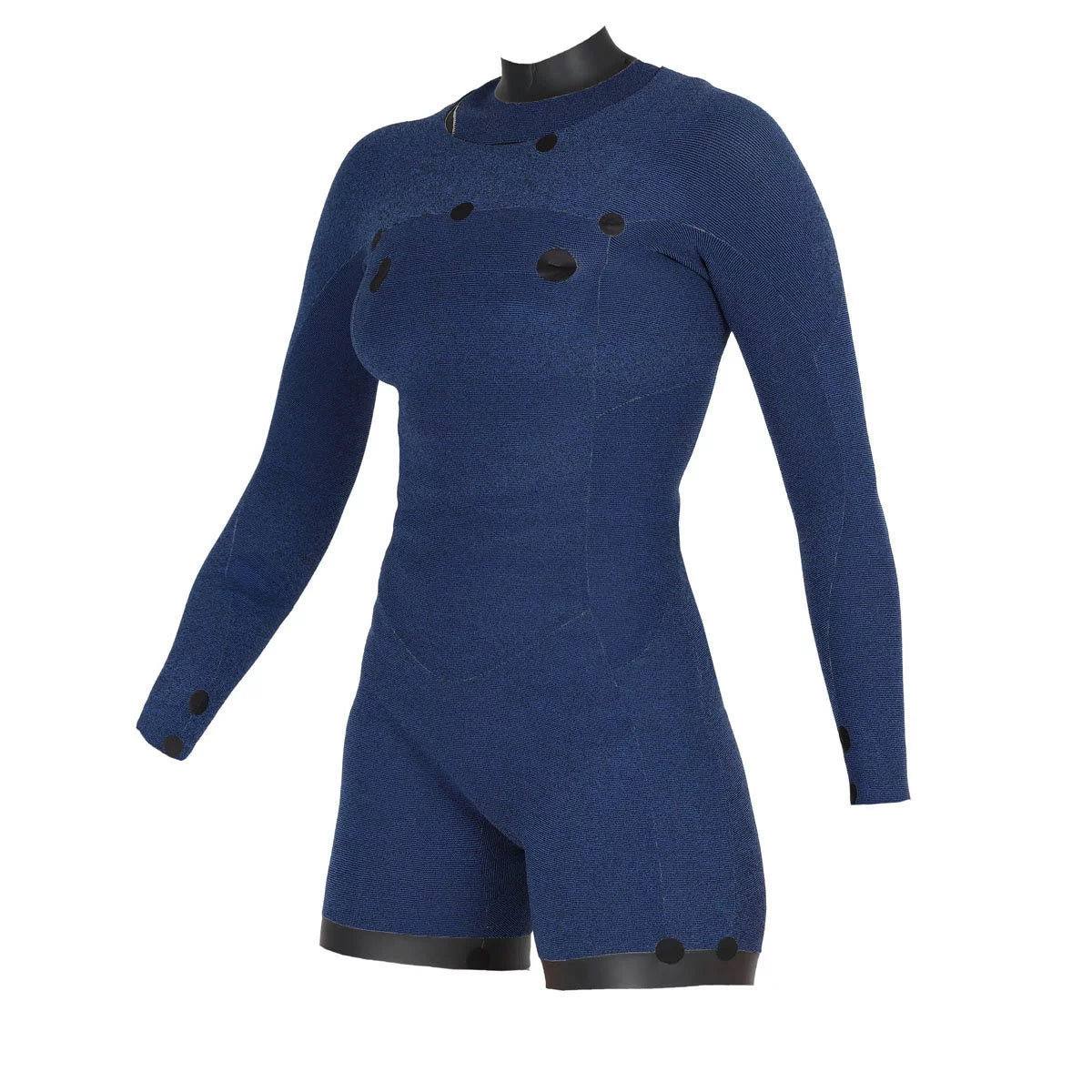 GBS Shorty Women 2/2 LS FZ Divine - Organic Oysterprene